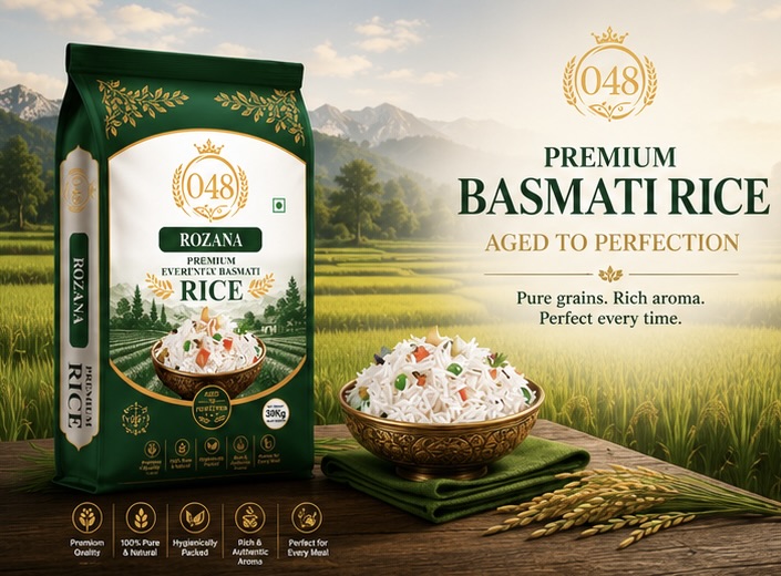 048 ROZANA premium rice campaign